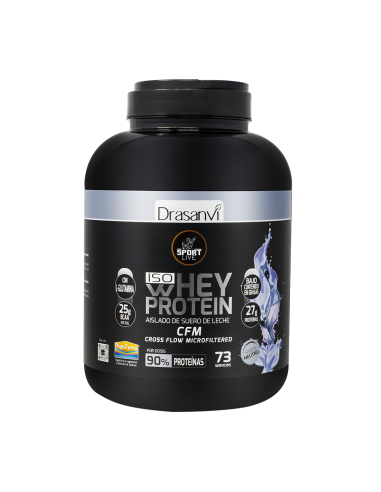 Whey Protein Aislado Neutro 2,2Kg Sport Live Drasanvi