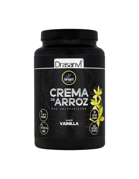 Crema Arroz Sabor Vainilla 1 Kg Sport Live Drasanvi