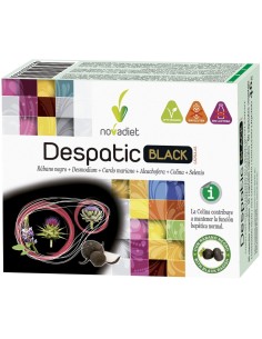 Pack 3x2 Despatic Black Cápsulas Envase de 60 cápsulas vegetales. de Novadiet