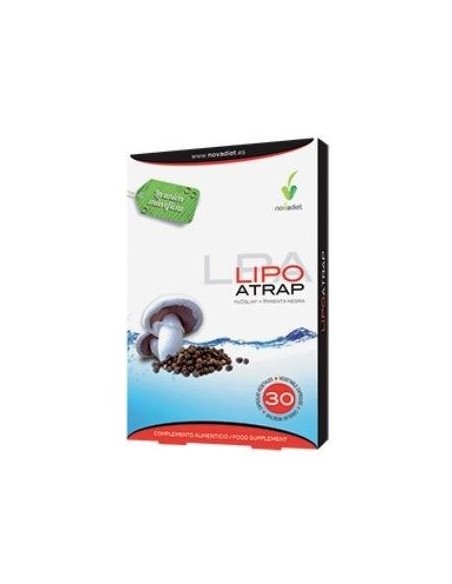 Pack 3x2 Lipoatrap Envase de 30 cápsulas vegetales. de Novadiet
