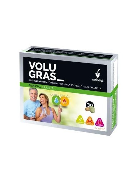 Pack 3x2 Volugras Envase de 30 comprimidos. de Novadiet