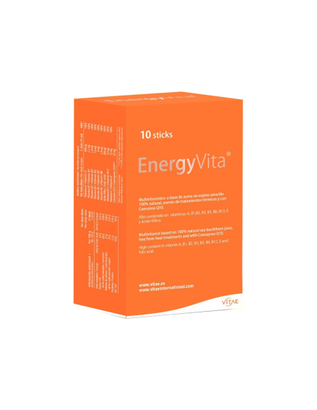 EnergyVita 10 sticks de Vitae  Energía natural al instante