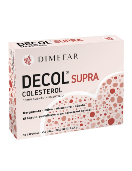 Decol Supra Colesterol 30 Cap. de Dimefar
