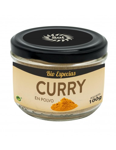 Curry En Polvo Bio 100 G De Solnatural