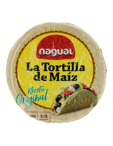 Tortillas De Maíz Sin Gluten 200 g - 8/u de Nagual
