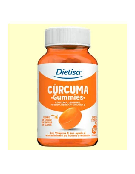 Gummies Cúrcuma Envaseq Dielisa®  60 Gummies Naturales