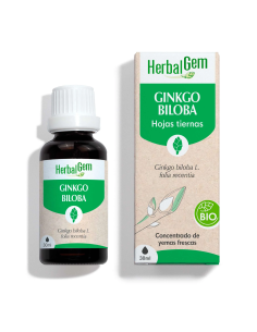 Ginkgo Bio 30 ml Herbalgem  Suplemento Natural para la Memoria