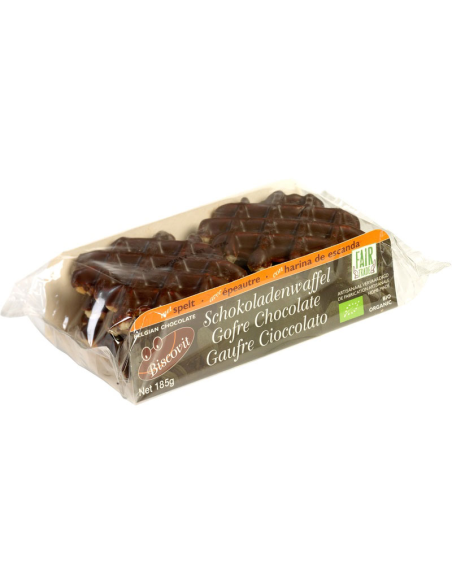 Gofres De Espelta Con Chocolate 185 G de Biscovit