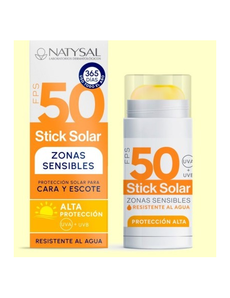 Stick Protector Solar FPS50+ Natysal 14g - Máxima Protección