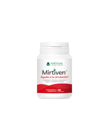 Mirtivén 60 Cápsulas Natysal  Energía y Bienestar Natural