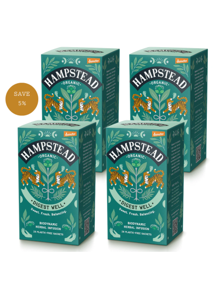 Pack 4 Uds. Digest Well Hampstead  Salud Digestiva Natural