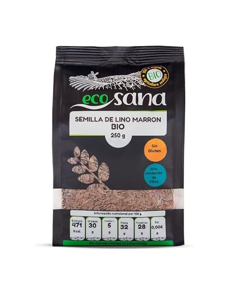 Semilla Lino Marron Bio 3Kg Ecosana