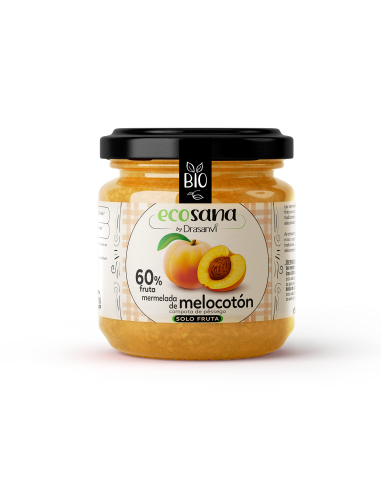 Mermelada Extra Melocoton Sin Azucar Bio 255G Ecosana