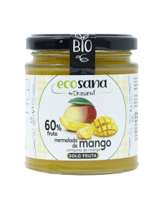 Mermelada Extra Mango Bio Sin Azúcar 255g Ecosana Natural