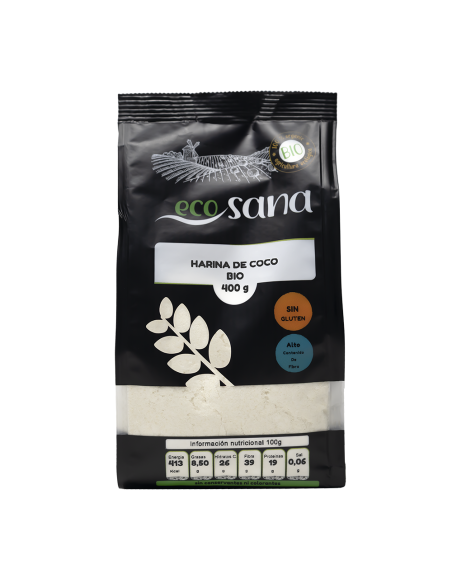 Harina Coco Bio 400G Ecosana