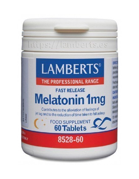 Pack 2 Uds. Melatonina 1 mg Liberación Rápida  NOVEDAD de Lamberts
