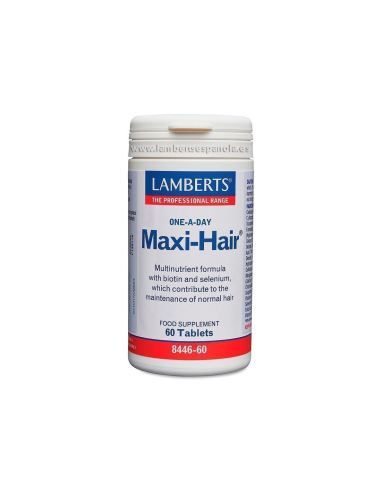 Pack 2 Uds. Maxi Hair® (Bienestar del cabello) de Lamberts