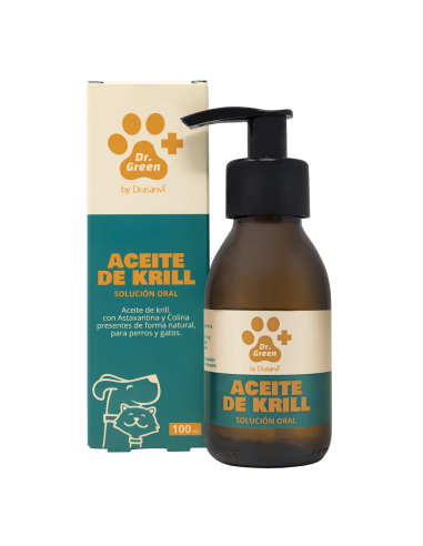Aceite de Krill Oral 100ml Dr Green  Salud y Vitalidad Natural