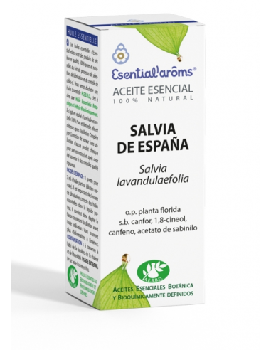 Aceite Esencial Salvia España 100 ml | Esential Aroms Natural