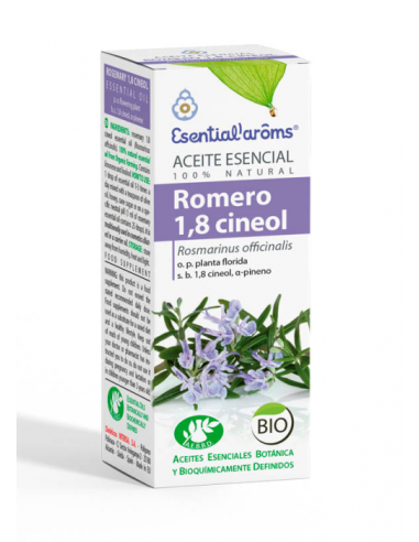 Aceite Esencial Romero 1,8 Cineol Bio 100 ml - Esential Aroms