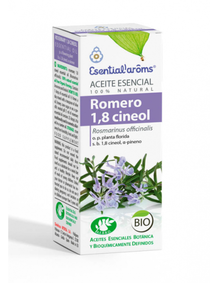 Aceite Esencial Romero 1,8 Cineol Bio 100 ml - Esential Aroms