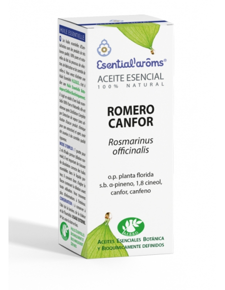 Aceite Esencial Romero Canfor 10 ml - Esential Aroms Natural