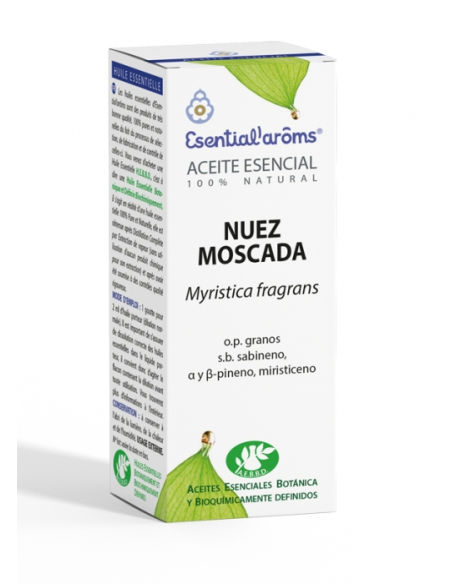 Aceite Esencial Nuez Moscada 10 ml | Esential Aroms Natural