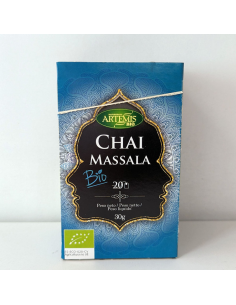 Pack 8 Infusiones Chai Masala Bio Artemis 30g Natural