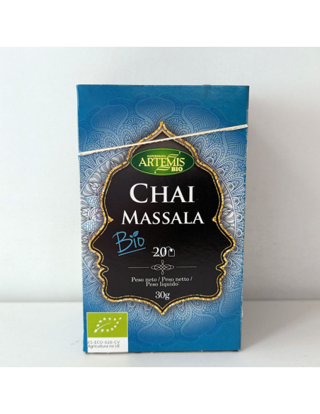 Pack 8 Uds. Infusión Chai Massala Bio 30 g  de Artemis Bio