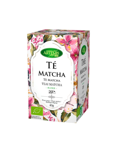 Pack 8 Uds Té Matcha Blend Bio 40g Artemis Bio Natural