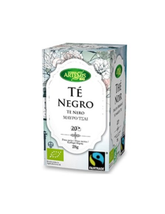 Pack 8 Uds Té Negro Bio Artemis Bio 28 g - Natural y Saludable