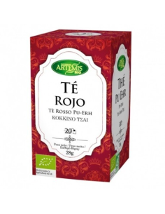 Pack 8 Uds Té Rojo Pu Erh Bio 28g Artemis Bio Natural