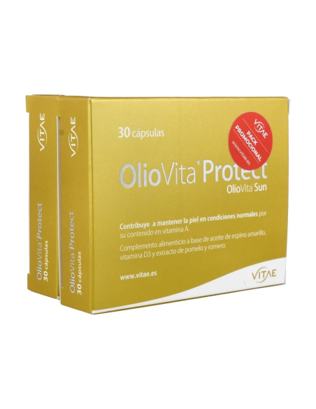 Pack 2 uds Oliovita Protect Duplo 2x30 capsulas de Vitae