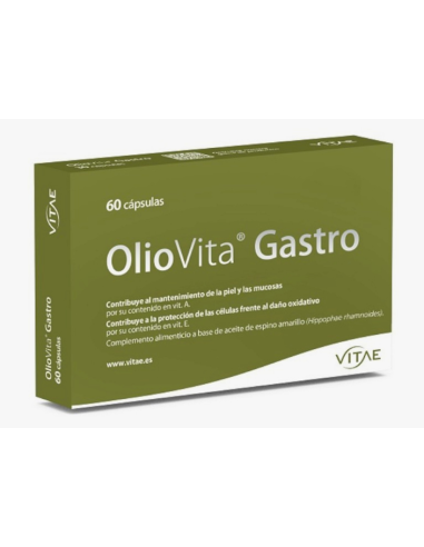 Pack 2 Oliovita Gastro Vitae 60 cápsulas  Salud digestiva
