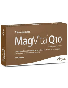Pack 2 MagVita Q10 Vitae - 15 comprimidos antioxidantes