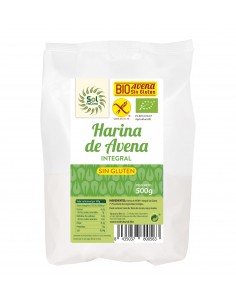 Harina De Avena Sin Gluten Bio 500 G De Solnatural