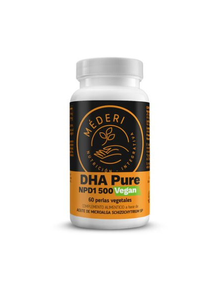 Dha Pure Npd1 500 Vegan (60 Perlas) de Mederi