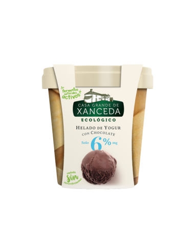 Helado Bio Yogur y Chocolate Casa Xanceda 3x100 ml