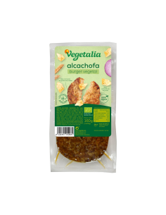 Vegeburger Alcachofa Bio Vegetalia 2x80g - Vegano Saludable