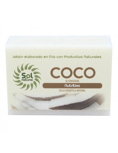 Jabon Natural De Coco 100 G De Solnatural