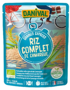 Arroz Integral Orgánico Express Danival 250 g  Salud Natural