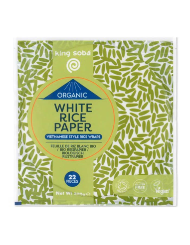 Papel de Arroz Integral Bio Sin Gluten King Soba 200 g