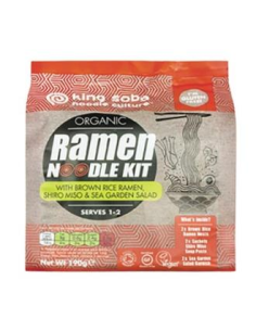 Kit Ramen Bio Sin Gluten King Soba 194g  Arroz Integral