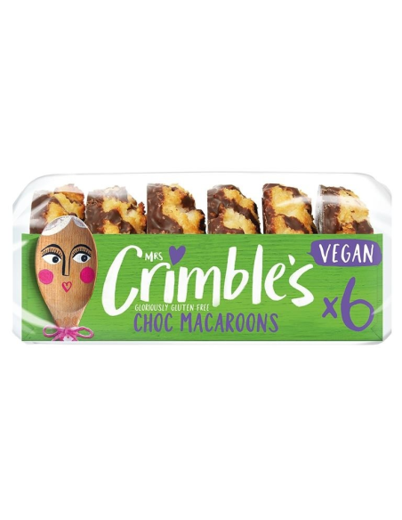 Galletas Veganas Sin Gluten de Chocolate Mrs Crimbles 195g