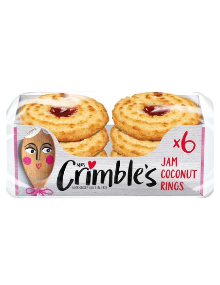 Galletas Sin Gluten Coco y Fresa Mrs Crimbles 240 g