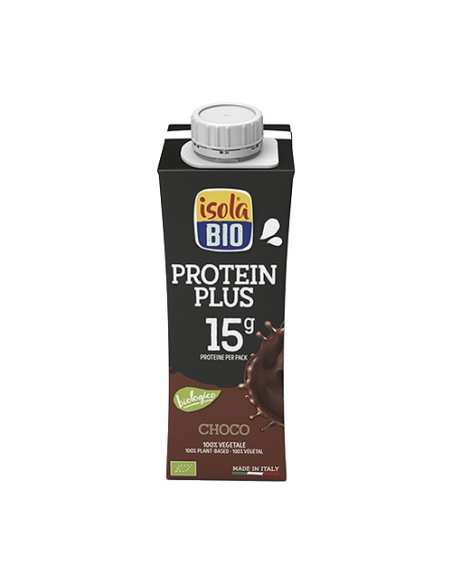 Bebida Vegetal Protein Plus Chocolate Bio, 250 Ml de Isola Bio
