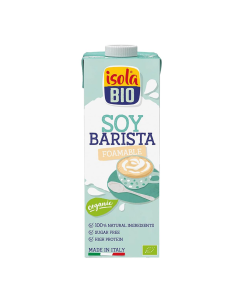 Bebida Vegetal Soja Barista Bio Isola Bio 1L Natural