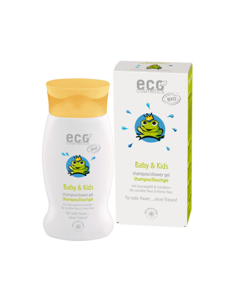 Champú y gel ducha Eco Baby & Kids 200ml, suave y natural