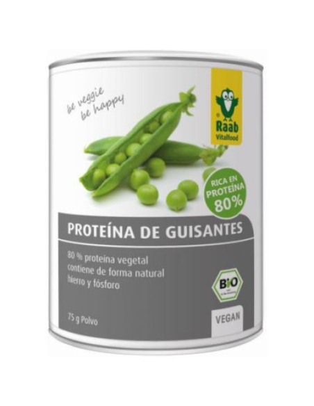Proteína de Guisantes Bio en Polvo 75g - Raab Vitalfood