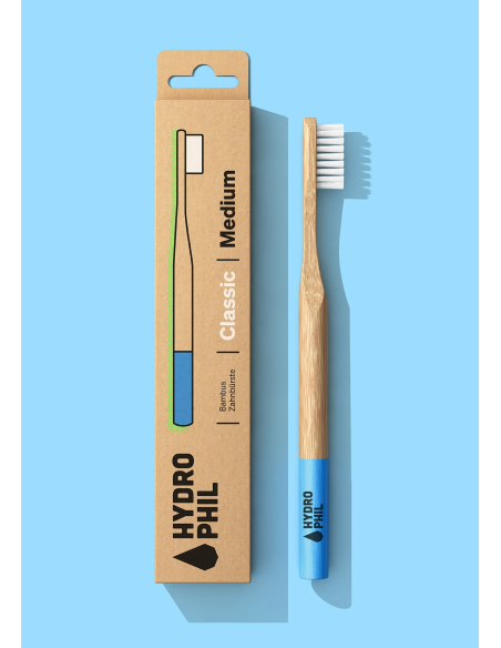 Cepillo de dientes bambú natural Hydrophil ecológico y sostenible